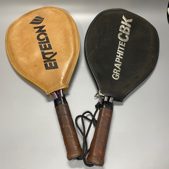 Ektelon Other - 2 Vintage Ektelon Racquetball Racquet Graphite CBK SM Citori XS Good With Cover